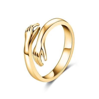 Anillo de Abrazo - Oro Real