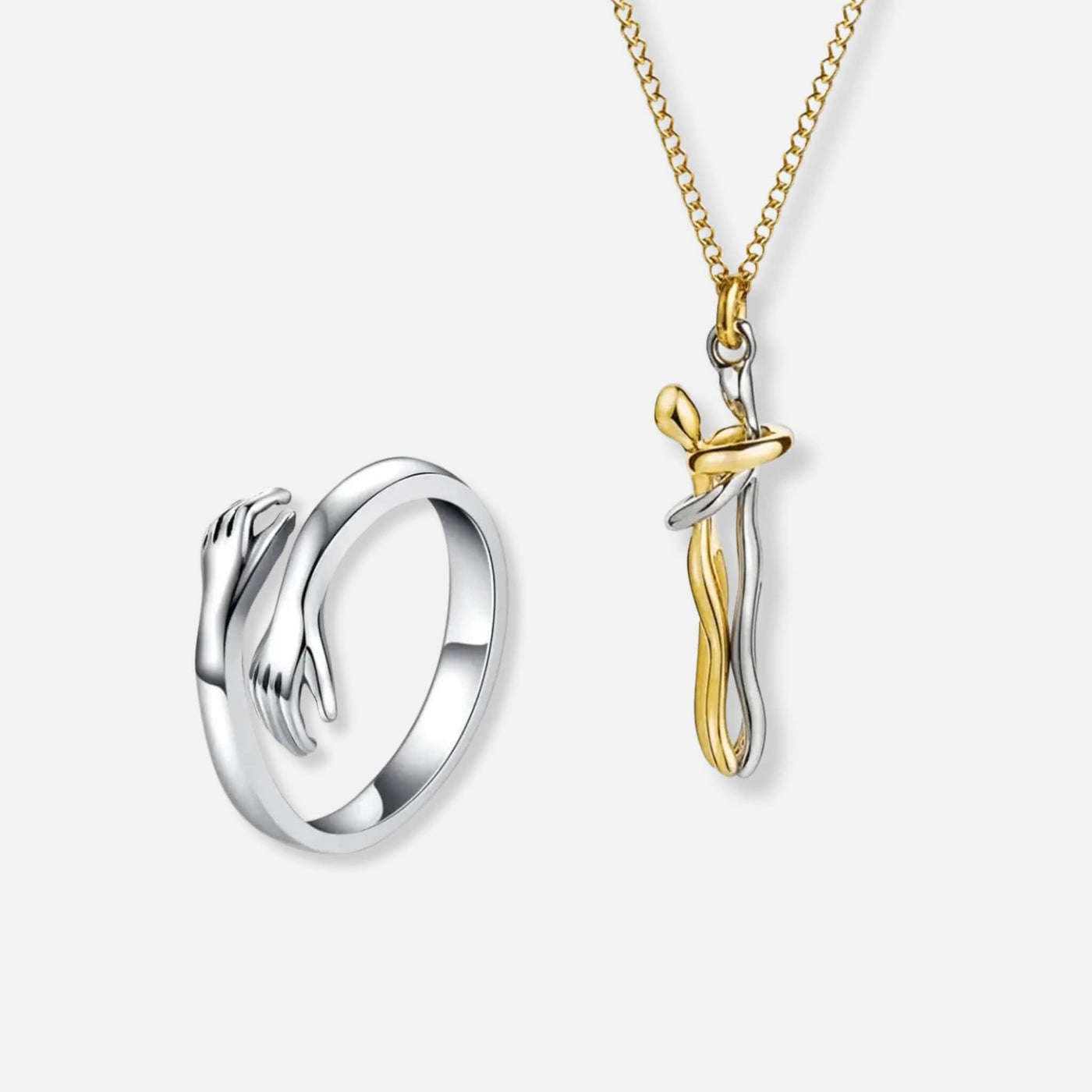 Anillo de Abrazo y Collar de Abrazos