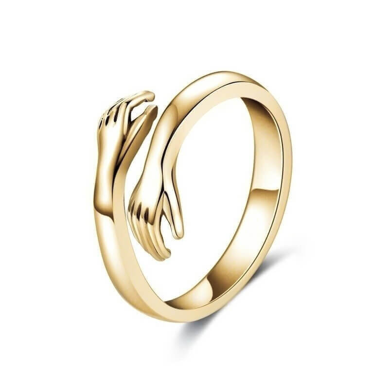 Anillo de Abrazo - Oro Real