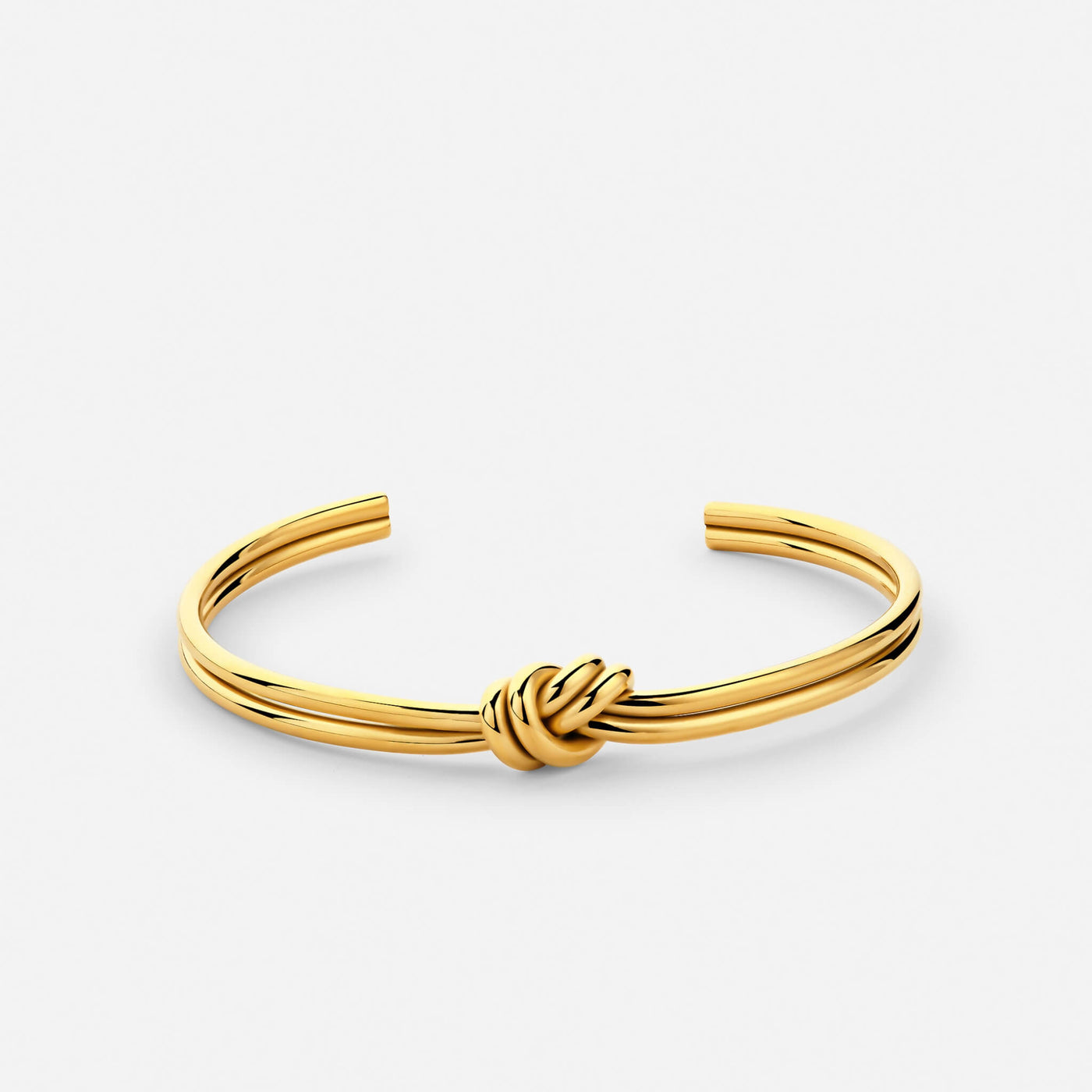 Brazalete rígido con nudo