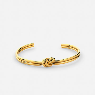 Brazalete rígido con nudo