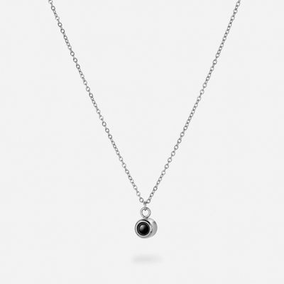 Personalized Photo Circle Necklace