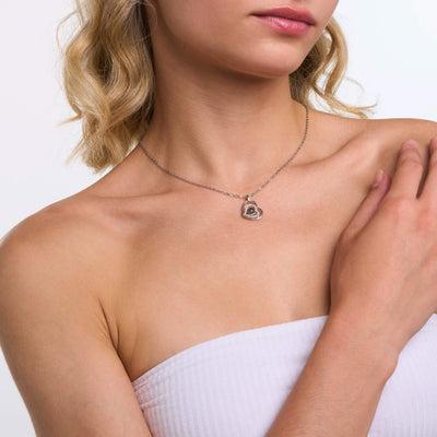Collar Personalizado con Foto en Forma de Corazón