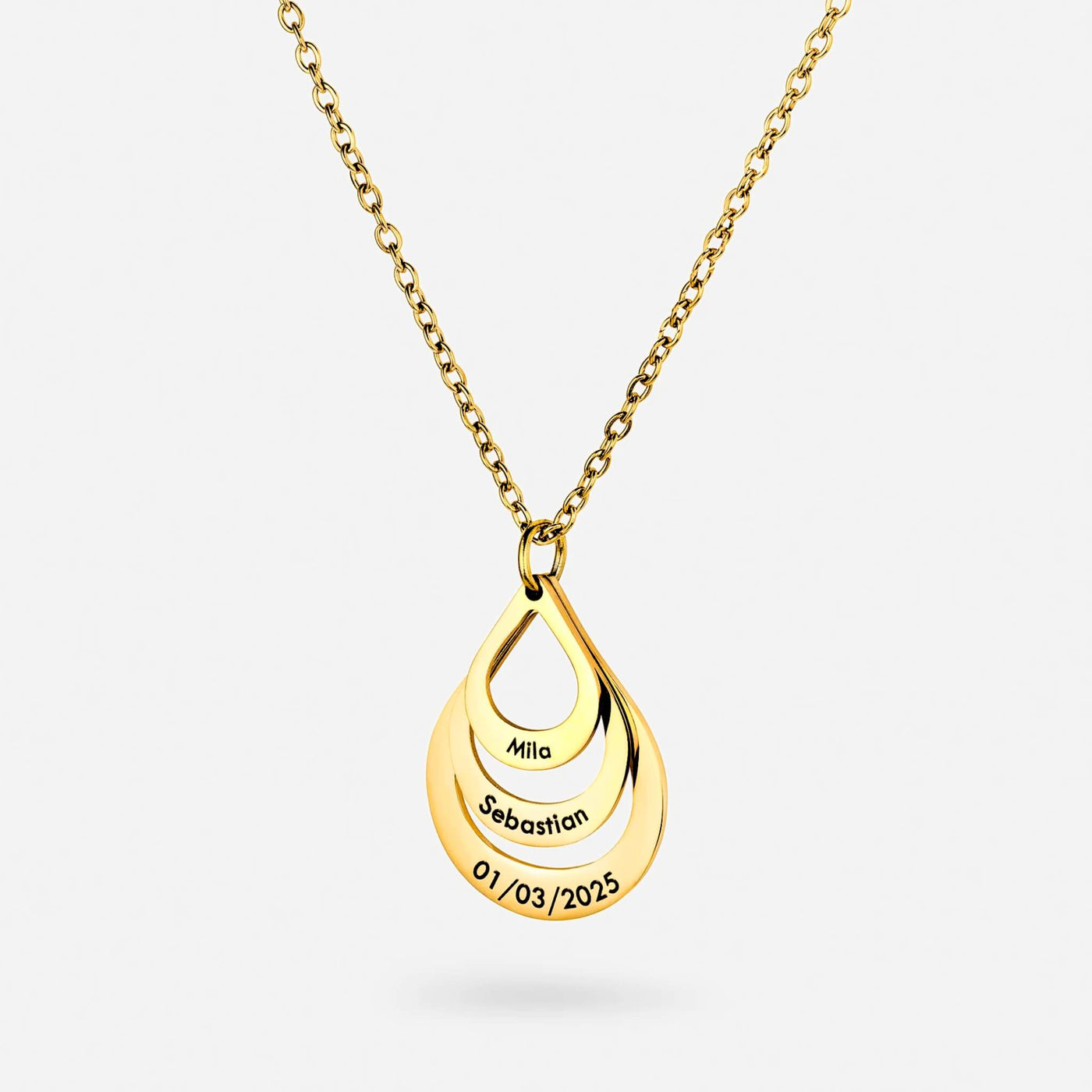 Collar Personalizado con Gotas