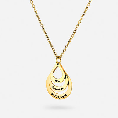 Collar Personalizado con Gotas