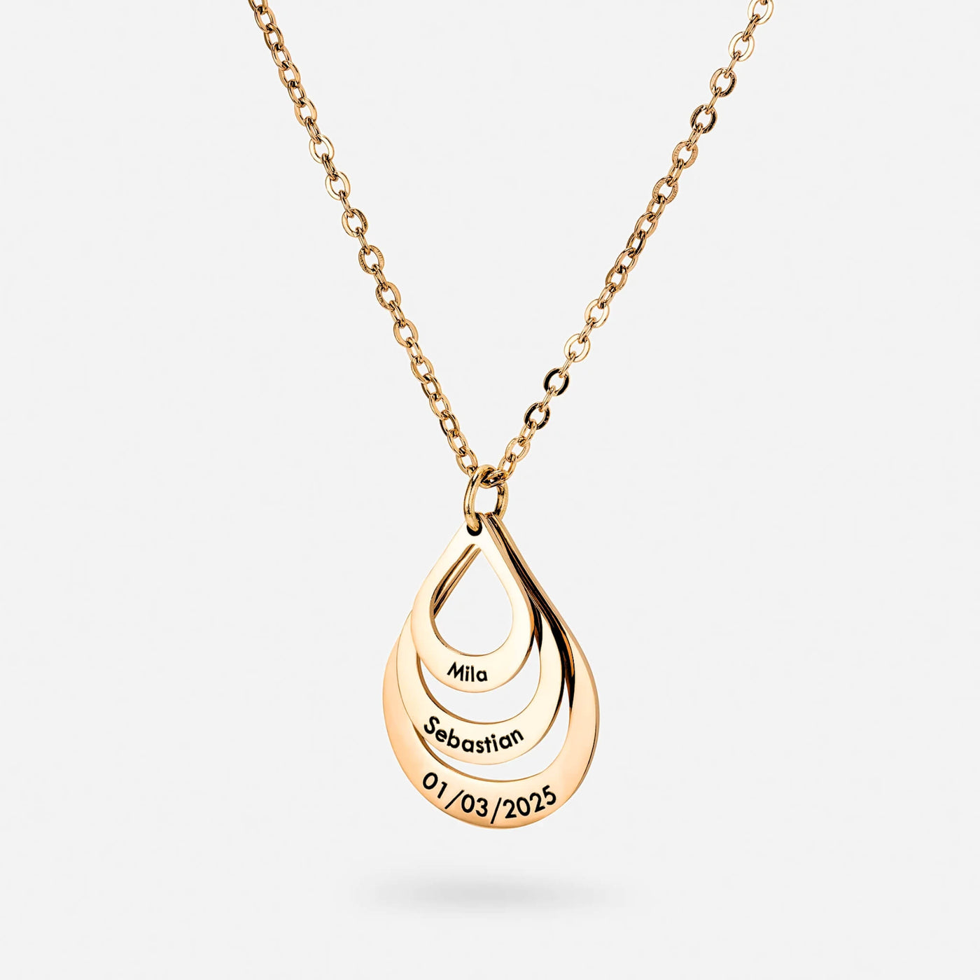 Collar Personalizado con Gotas