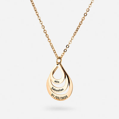 Collar Personalizado con Gotas