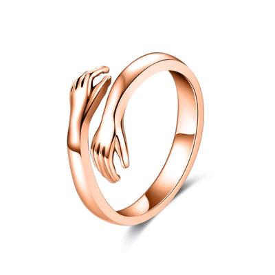 Anillo de Abrazo - Oro Real