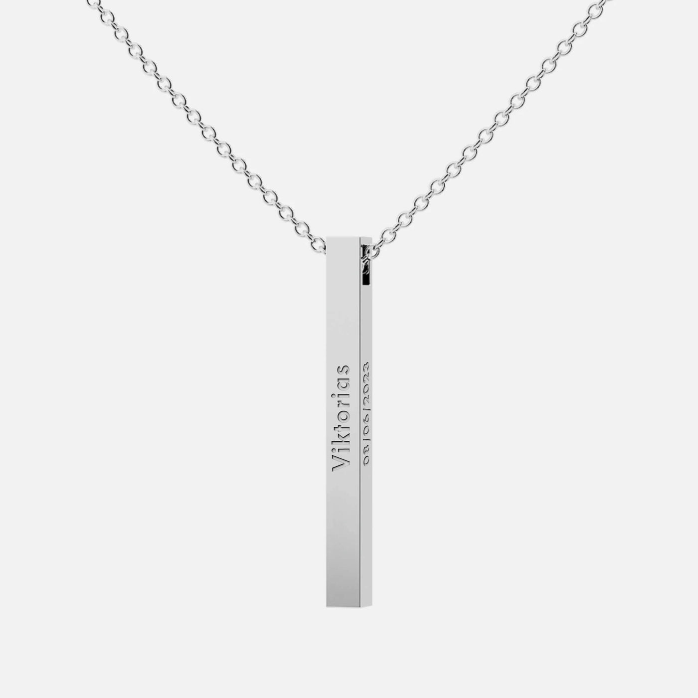 Personalized Bar Necklace